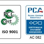 2024 kwiecień – Certyfikat ISO 9001:2015